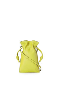 LOEWE フラメンコポケット (ナパカーフ) Lime Yellow pdp_rd