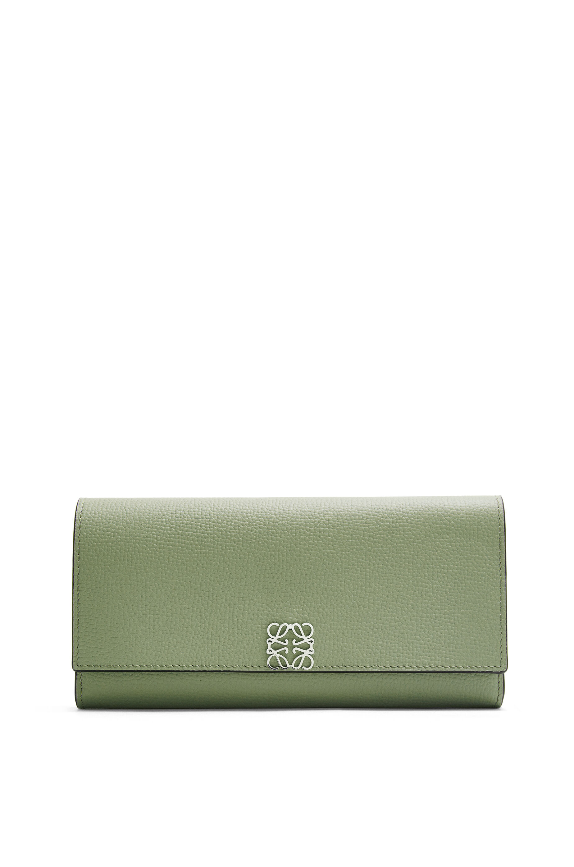 50代女性に人気のレディース財布ブランドはロエベのアナグラム コンティネンタルウォレット