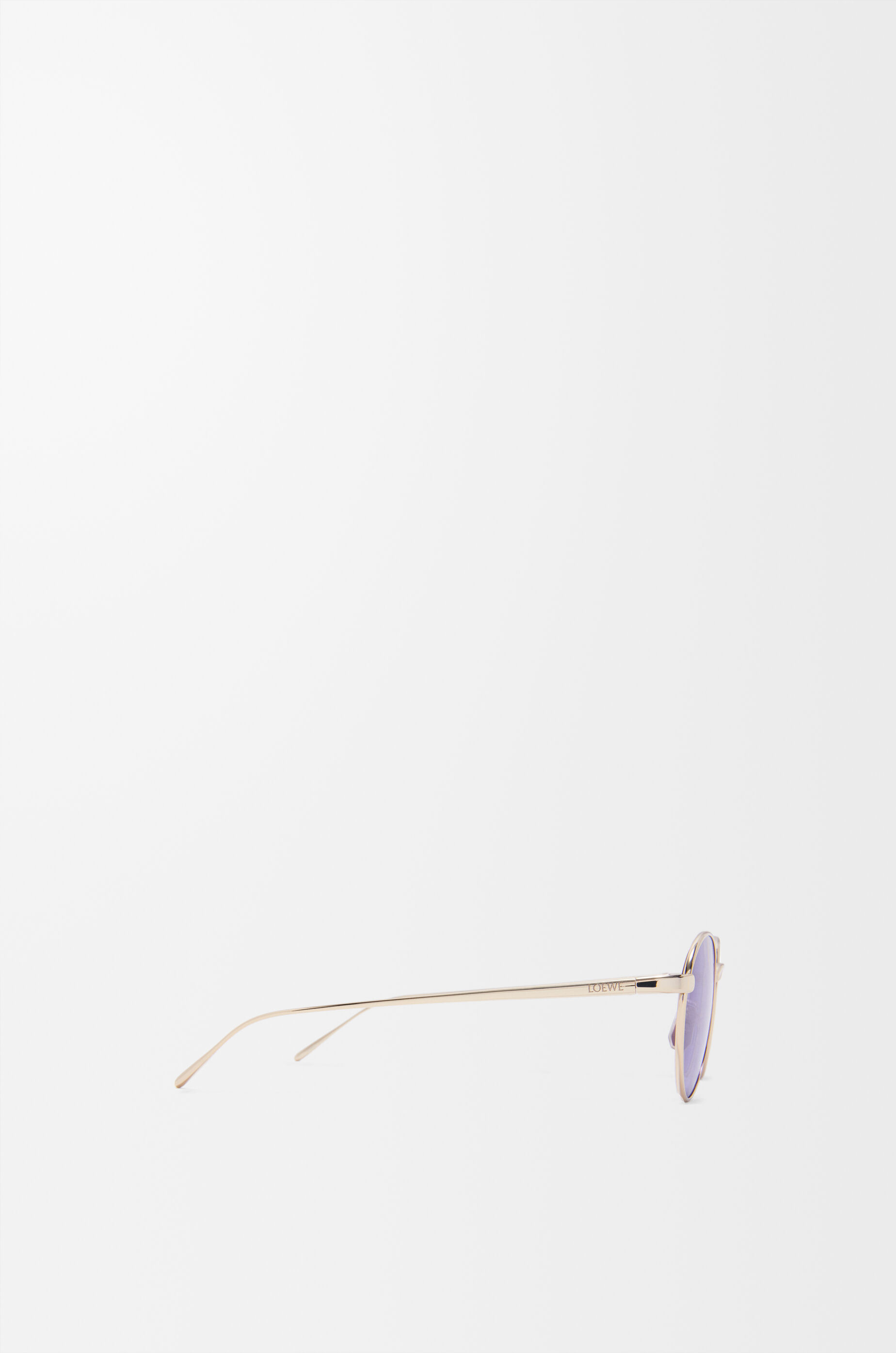 グルーブ ラウンド サングラス パープル - LOEWE