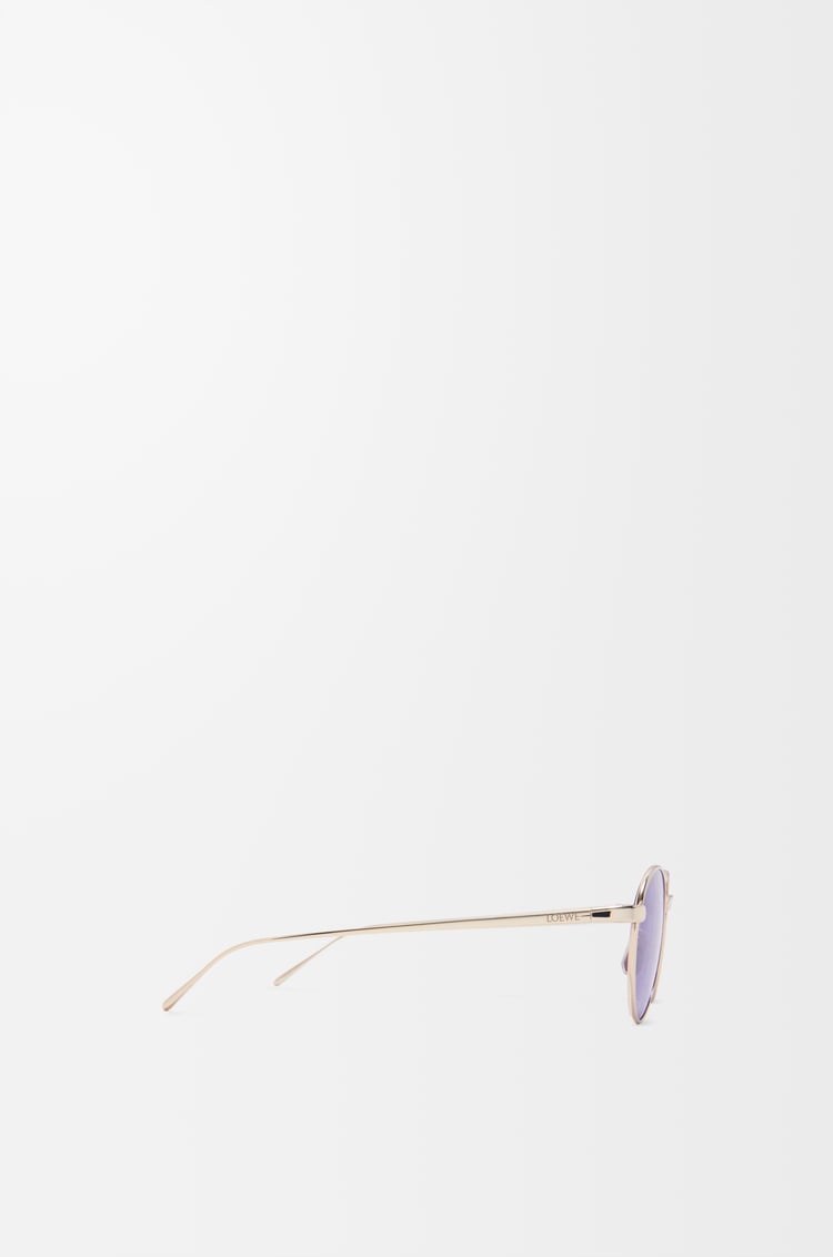 LOEWE Groove Round sunglasses Purple