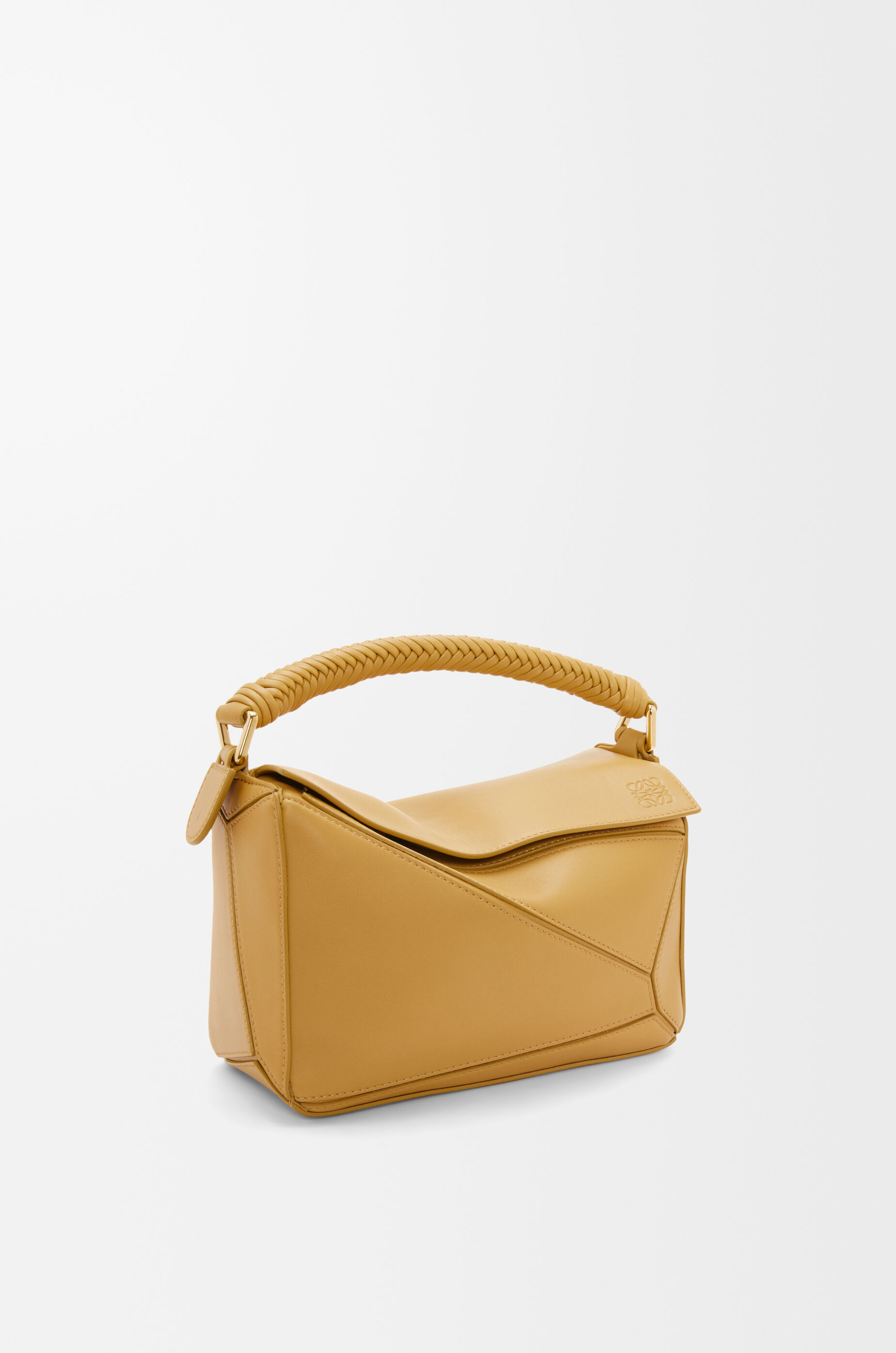 専門ショップ パズルバッグ スモール（スムースカーフ） ベージュ - LOEWE ハンドバッグ