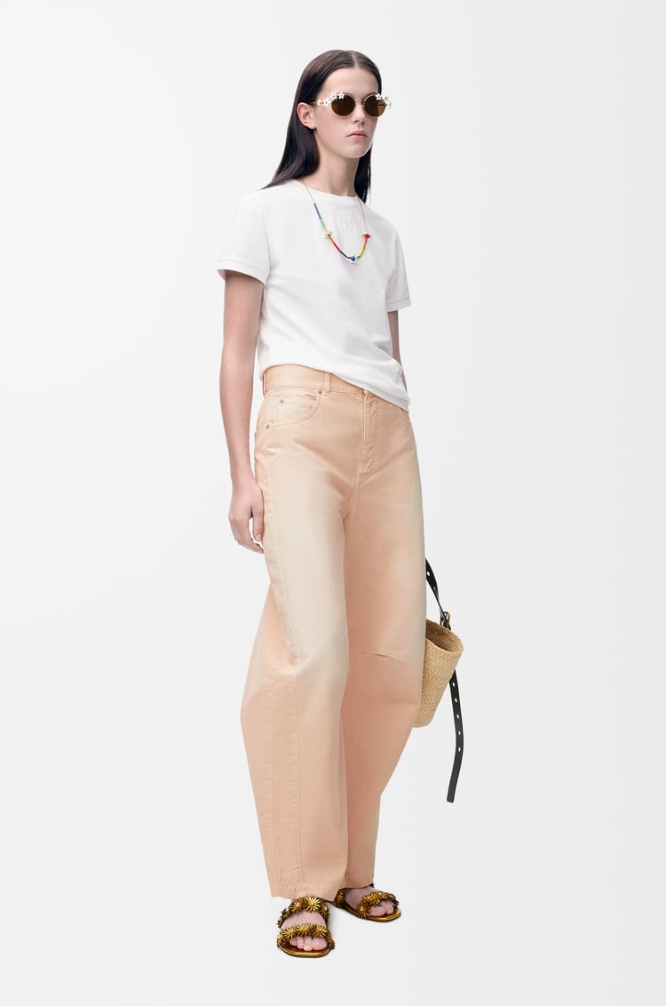 LOEWE Lace T-shirt in cotton White