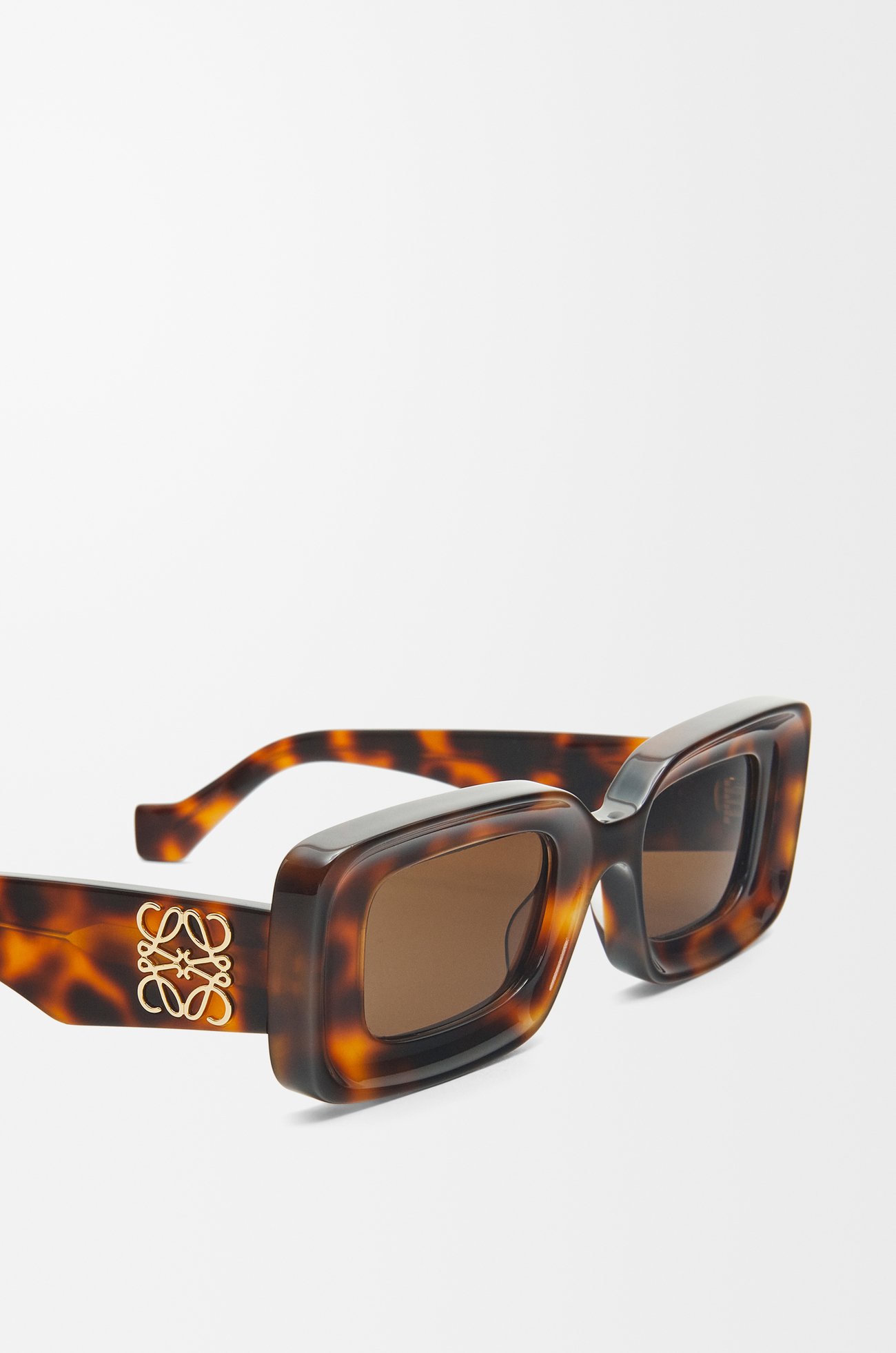 LOEWE Rectangular sunglasses Havana