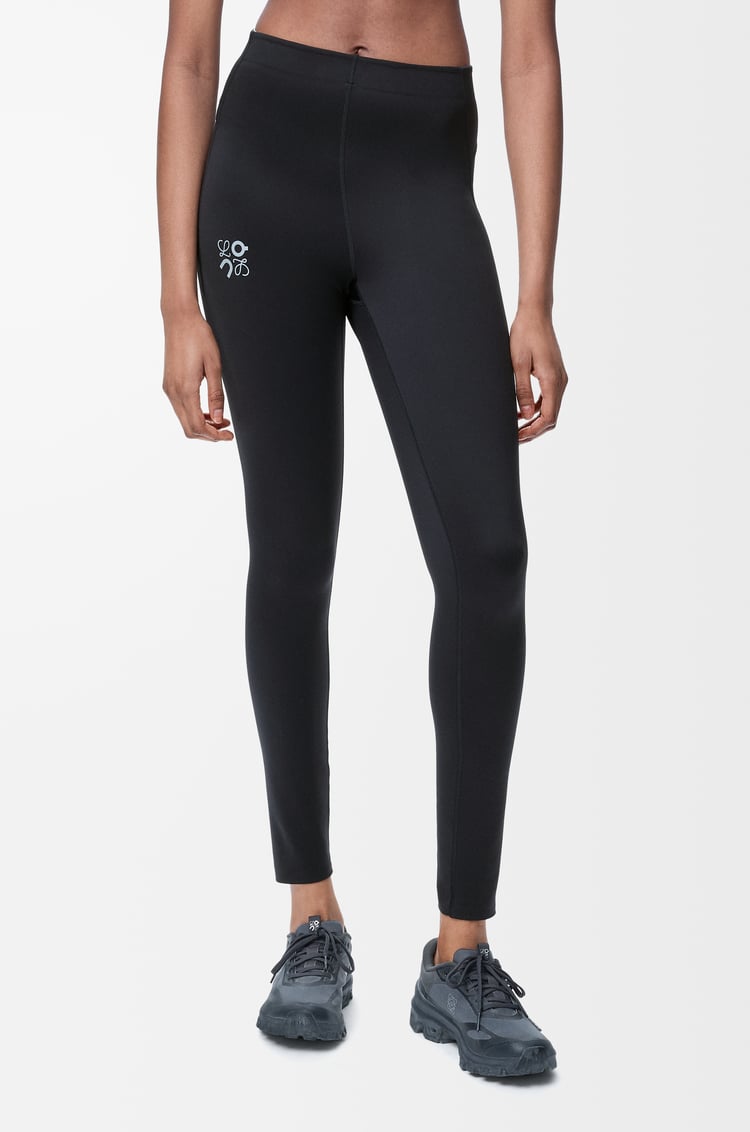 LOEWE Active tights in technical jersey Black