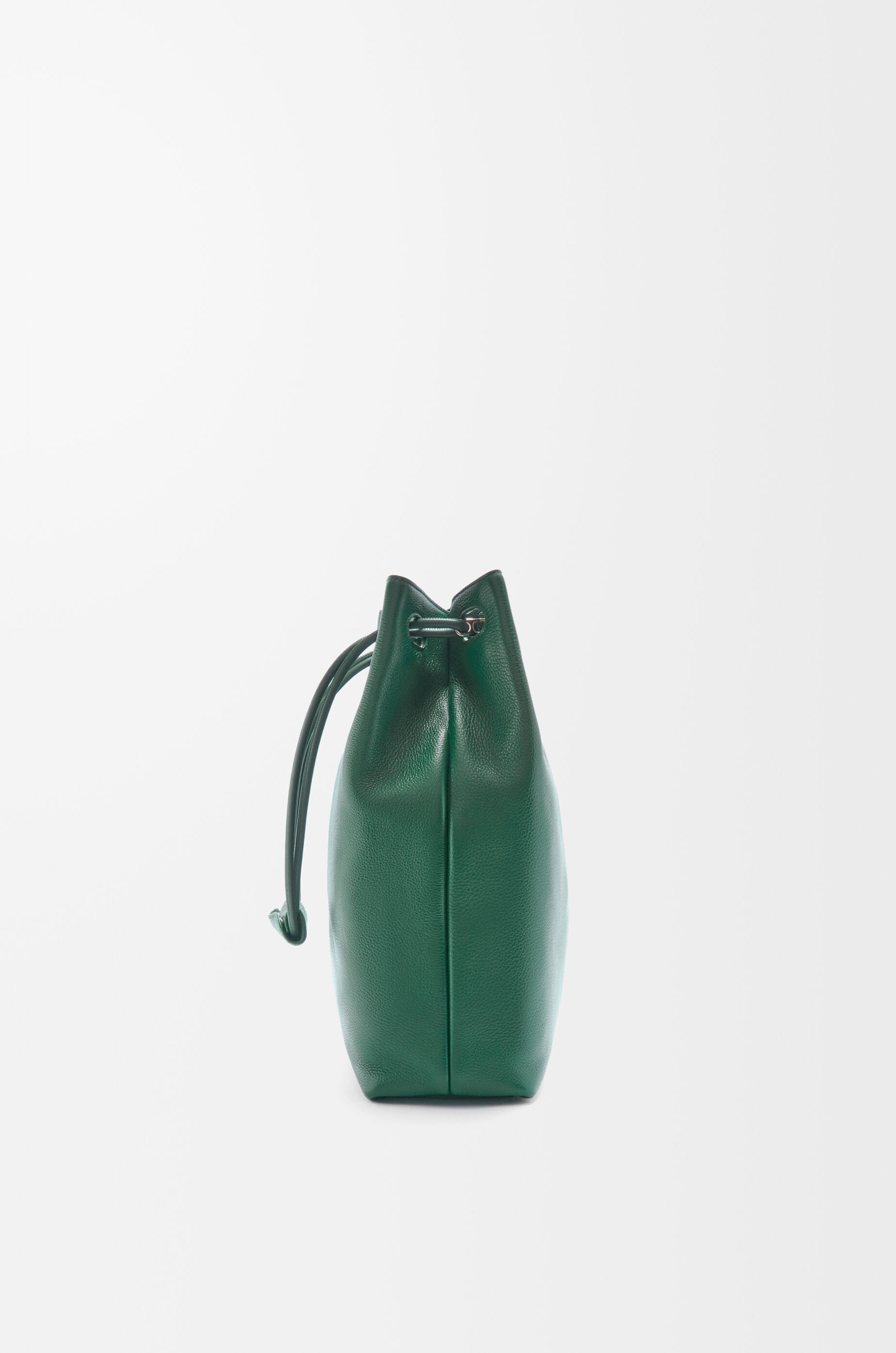 【★超目玉】 ぺブル ホーボーバッグ（サプルグレインカーフ） グリーン - LOEWE バッグ