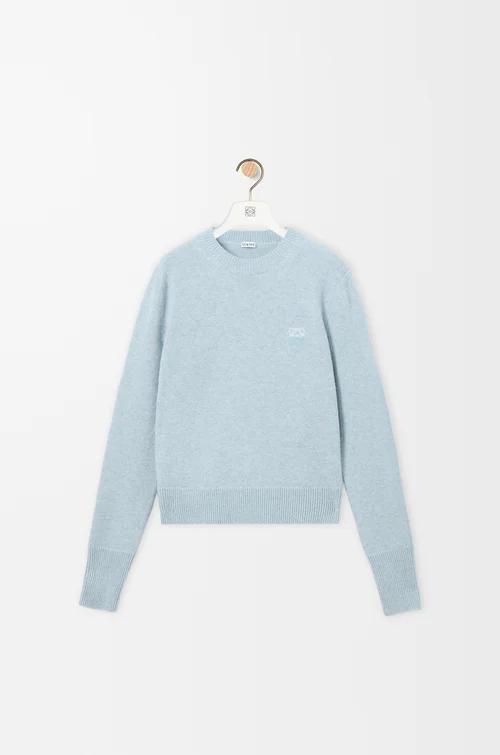 LOEWE Sweater in wool Light Blue