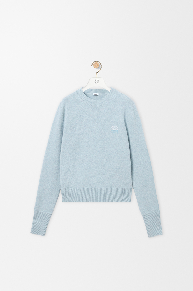 LOEWE Sweater in wool Light Blue