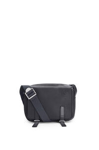 LOEWE XS Military messenger bag in soft grained calfskin Anthracite pdp_rd