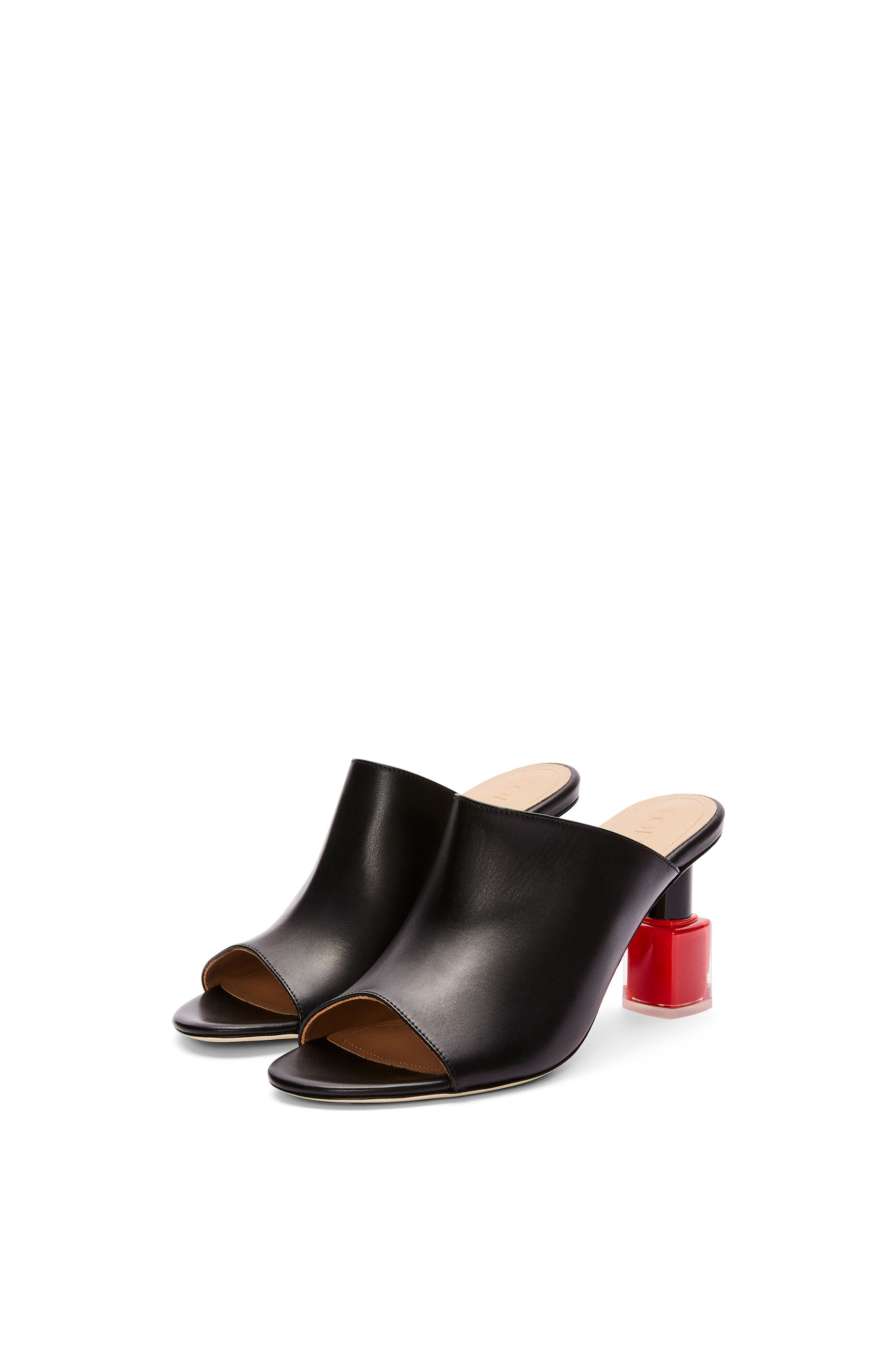 LOEWE☆ネイルポリッシュ レザーサンダル