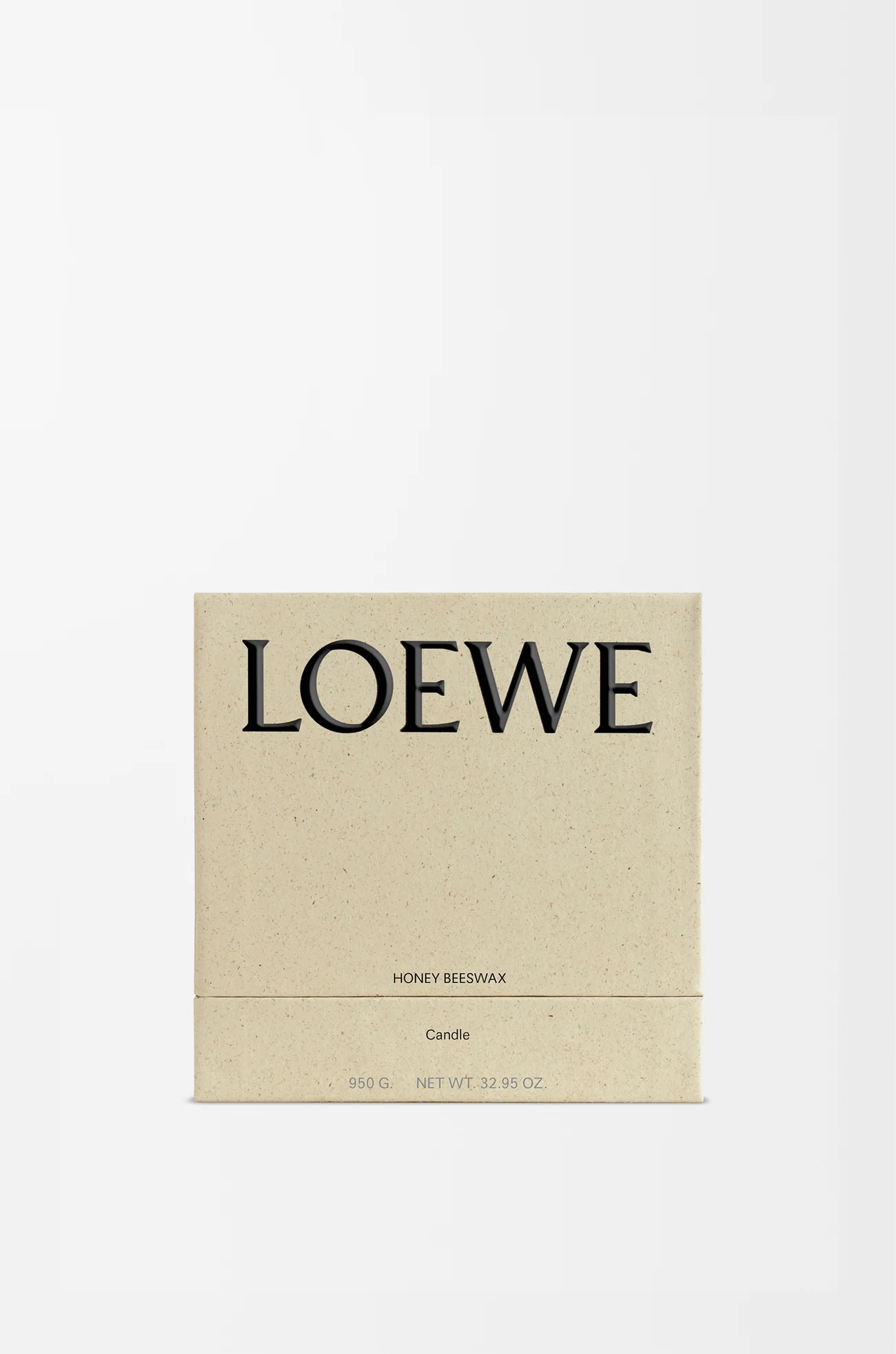 LOEWE Medium Honey beeswax candle Yellow