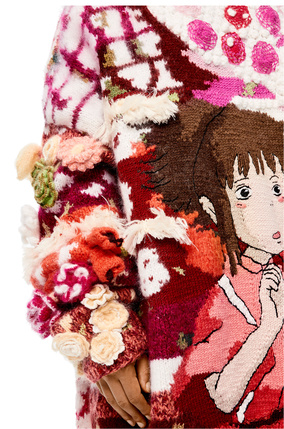 LOEWE Jersey Chihiro de lana bordado Multicolor plp_rd