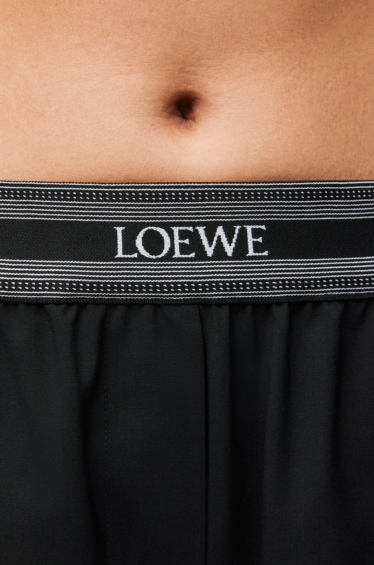 LOEWE Trousers in wool Black