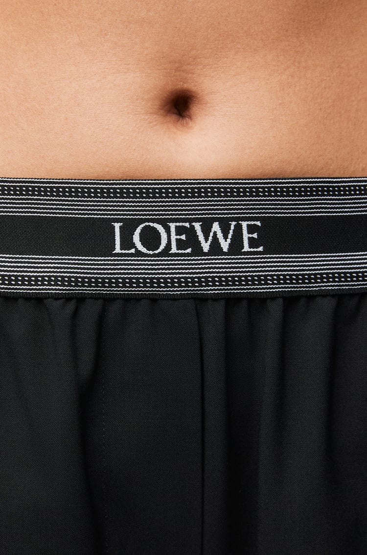 LOEWE Trousers in wool Black