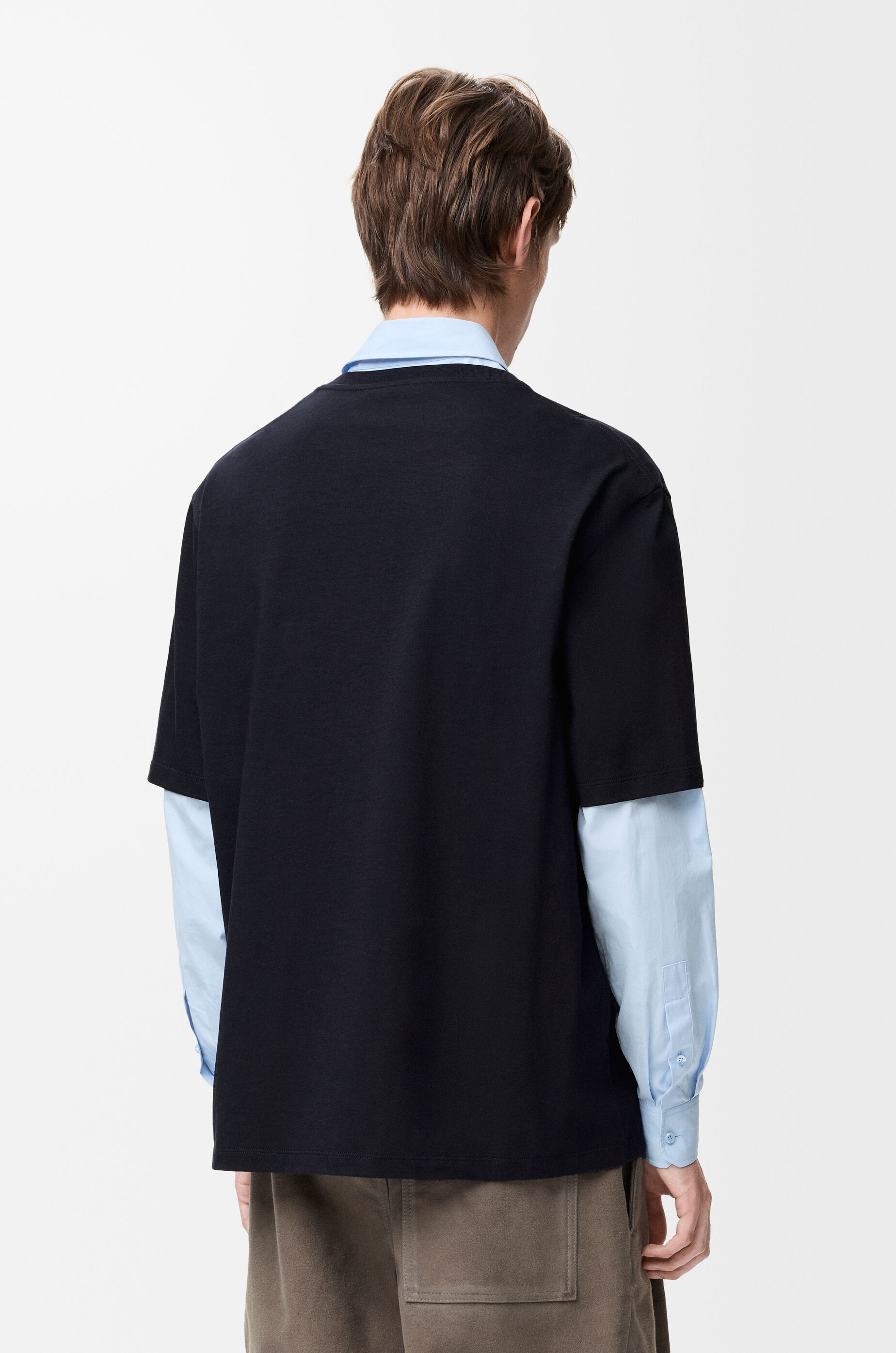 ルーズフィット Tシャツ（コットン） ブルー - LOEWE