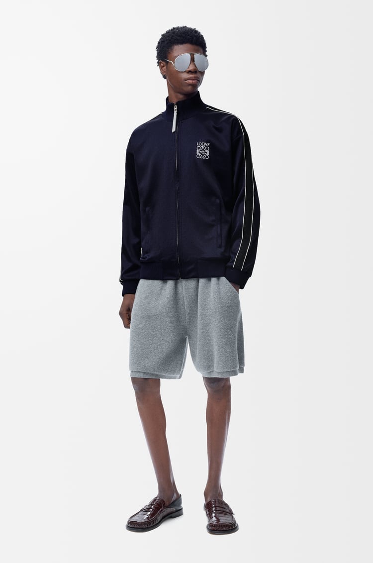 LOEWE Tracksuit jacket in technical jersey Dark Navy