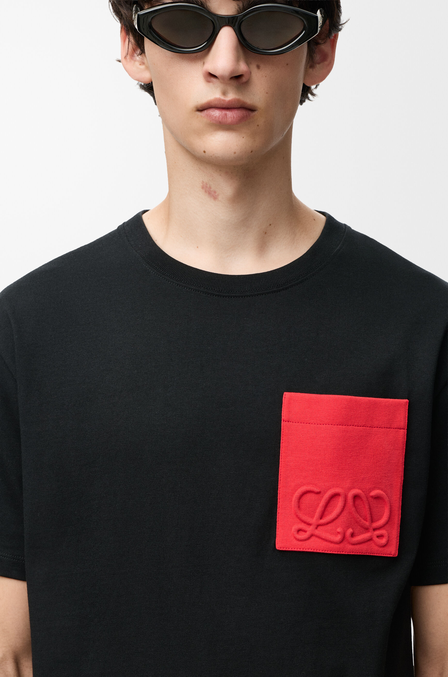 リラックスフィット Tシャツ（コットン） ブラック - ロエベ 日本 公式