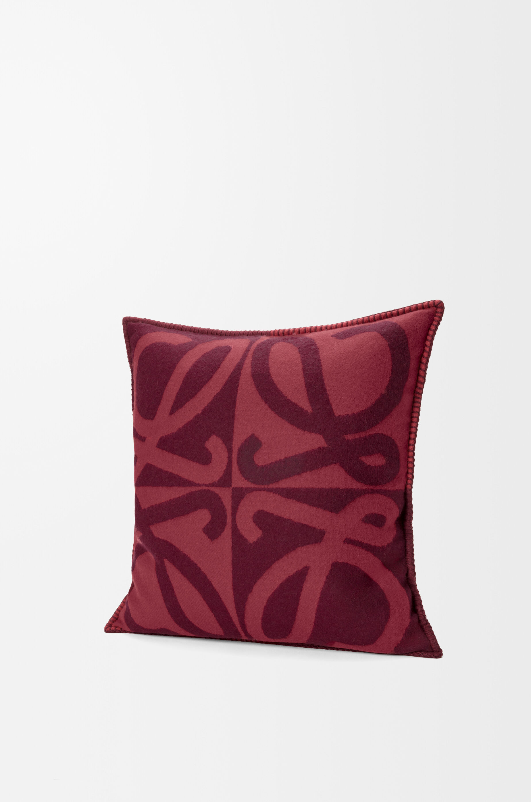 クッション（ウール&カシミヤ） レッド - LOEWE