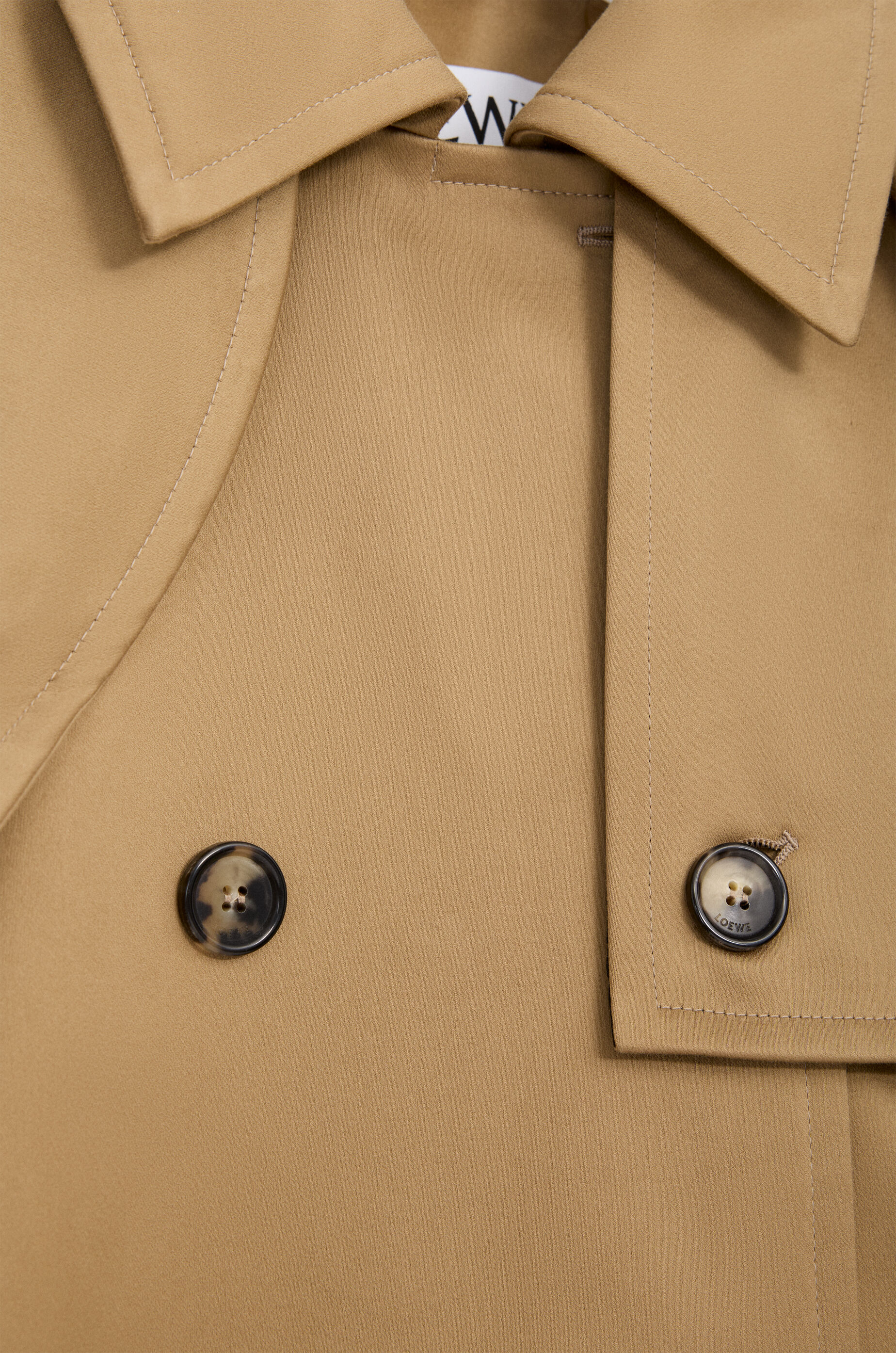 ケープ ジャケット（コットン） ベージュ - LOEWE