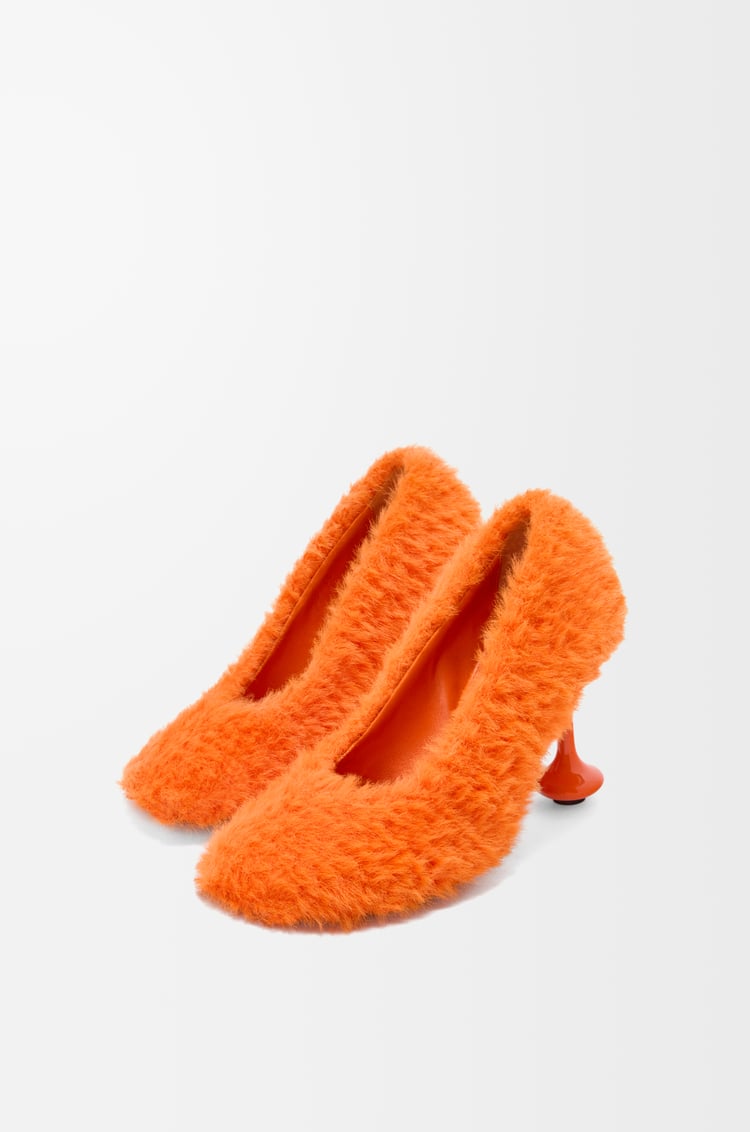 LOEWE トイ パンプス（ニット） ビビッドオレンジ