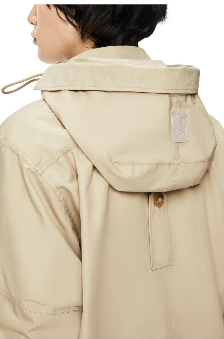 LOEWE Parachute jacket in cotton Stone Grey