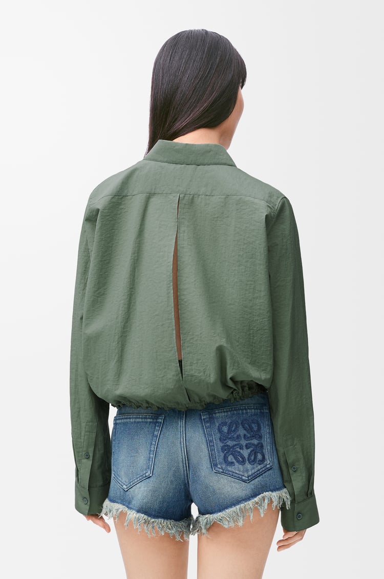 LOEWE Shirt in cotton blend Sage