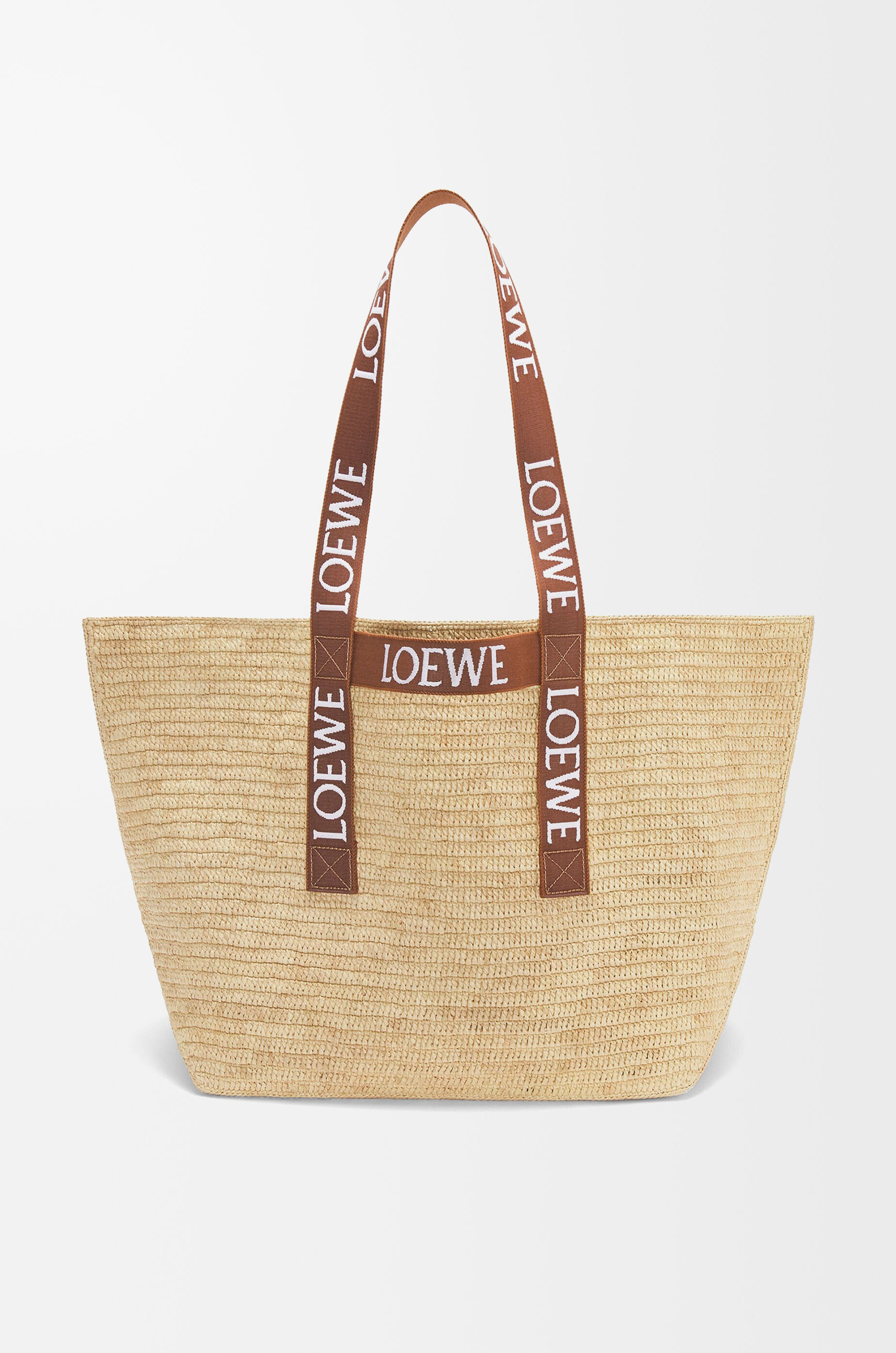 パズルフォルド トート XL（シャイニーカーフ） ブラウン - LOEWE