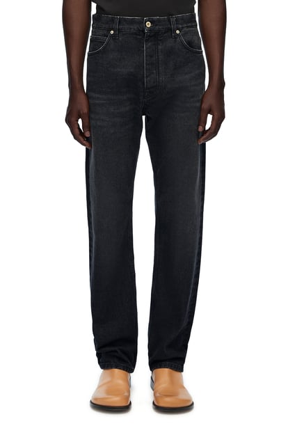 LOEWE Straight leg jeans in denim Washed Black plp_rd