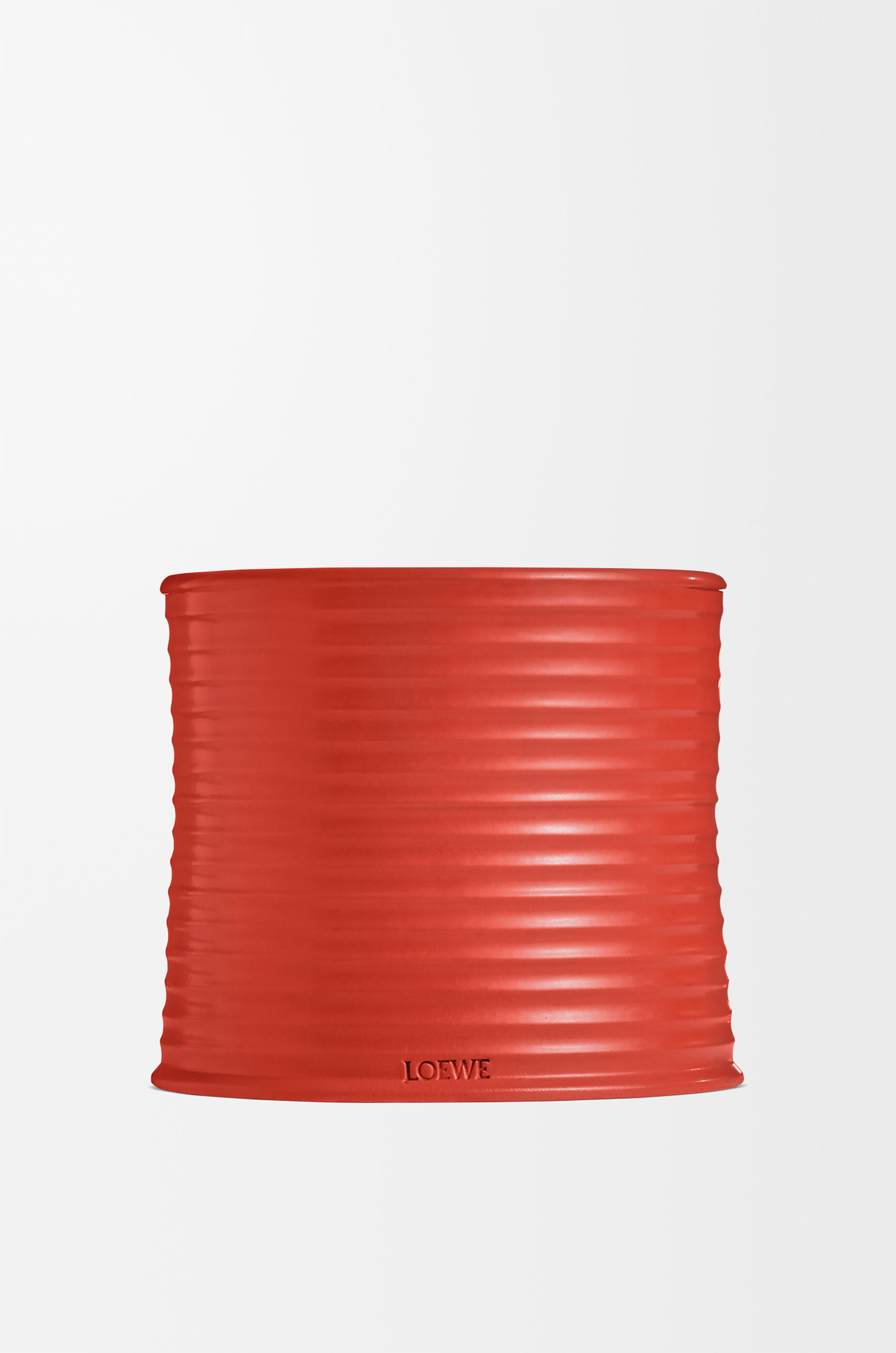 トマトリーフ キャンドル ミディアム レッド - LOEWE