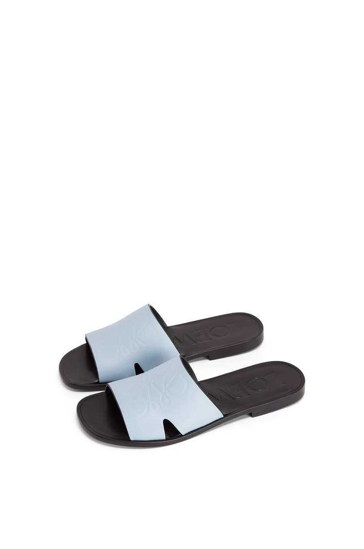 LOEWE Anagram mule in calfskin Baby Blue
