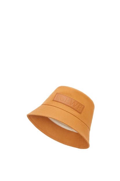 LOEWE Bucket hat in canvas 蜂蜜金 plp_rd