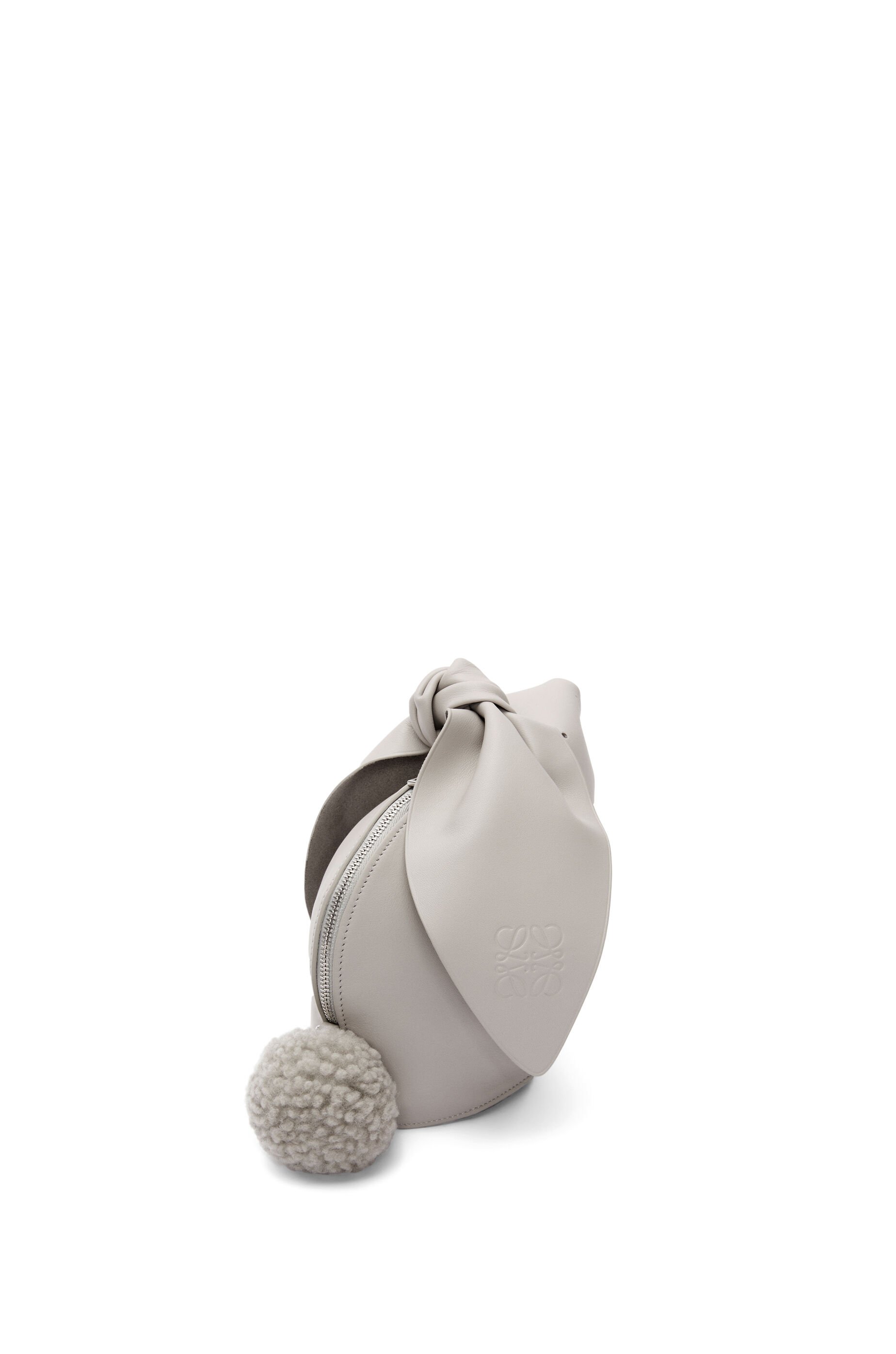 LOEWE - ロエベ バニー チャーム レザー ムートン アイボリー