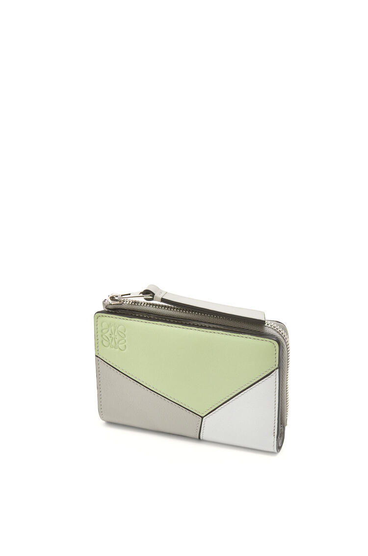 LOEWE Puzzle coin cardholder and slim bifold wallet in classic calf 