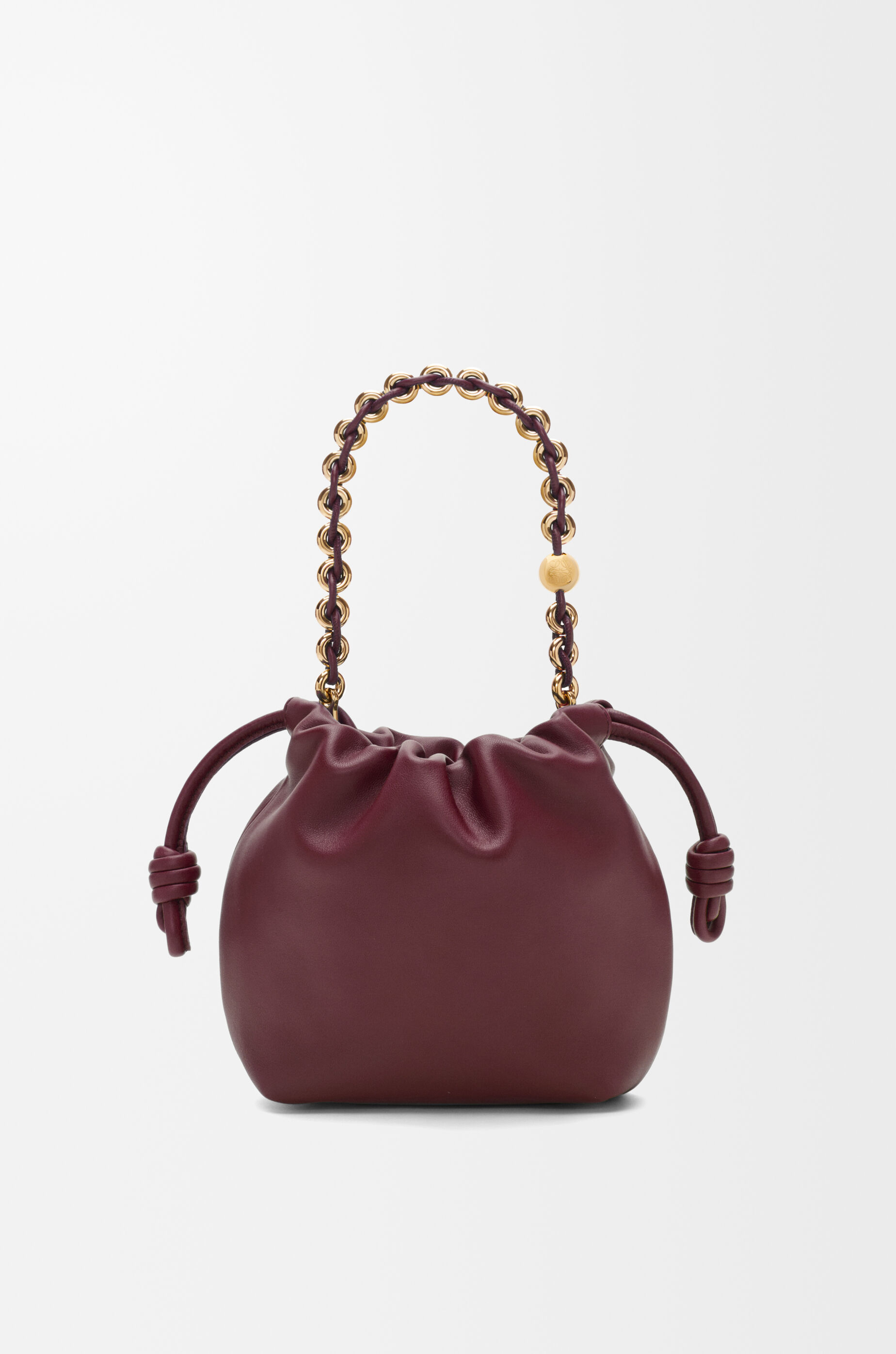 フラメンコパース ミニ（メローナパラム） レッド - LOEWE