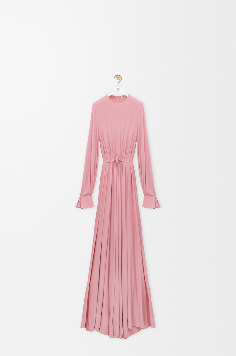 LOEWE Robe en viscose Rose