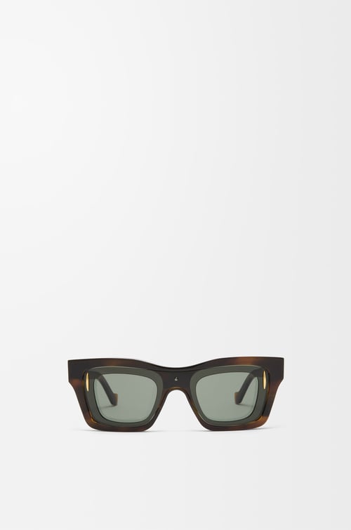 LOEWE Gafas de sol Cinema de doble capa Marrón Habano