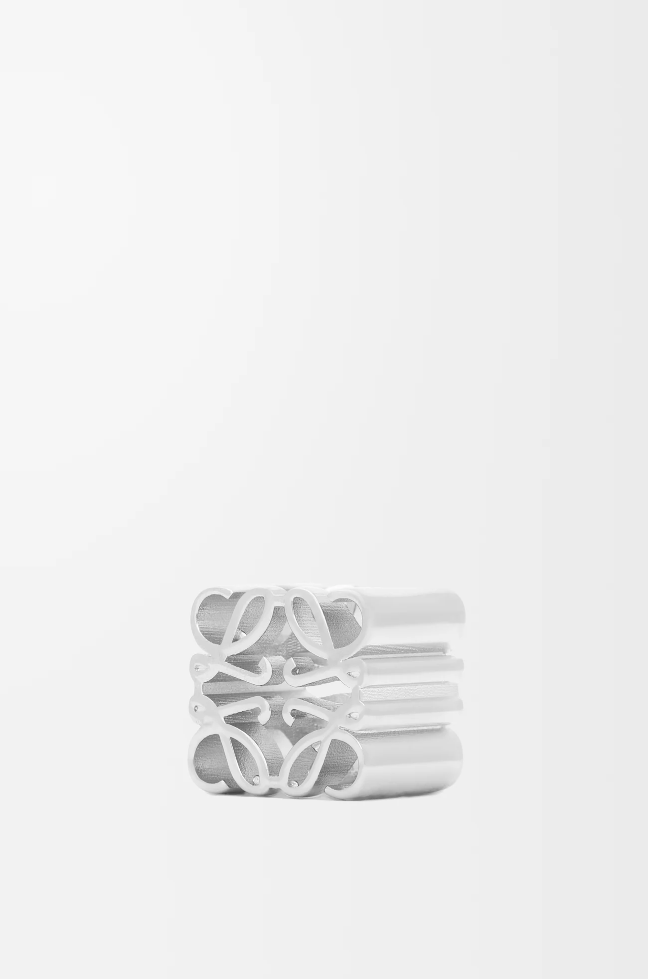 LOEWE 大号金属 Anagram 骰子 钯金色