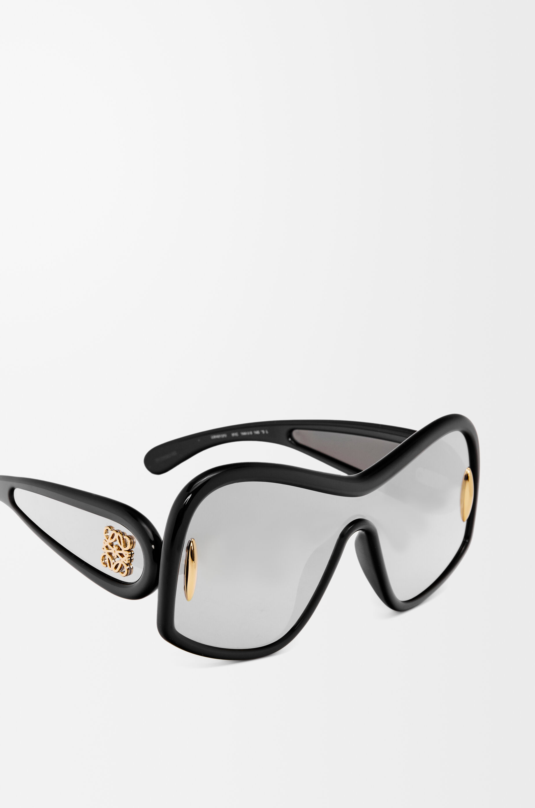 サングラス Loewe Square Mask black sunglasses Square Mask shield sunglasses in black - Loewe | Mytheresa