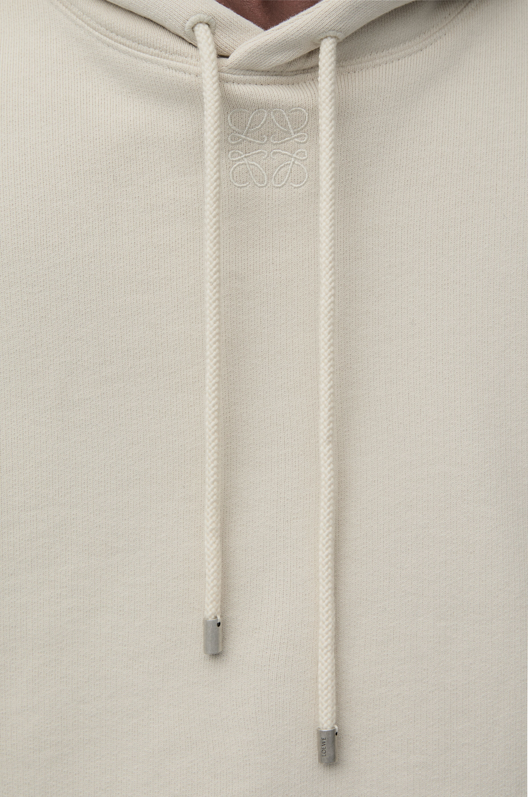 Hoodie in cotton Beige - LOEWE