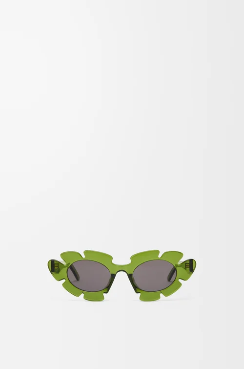 LOEWE Flower sunglasses Cactus Green