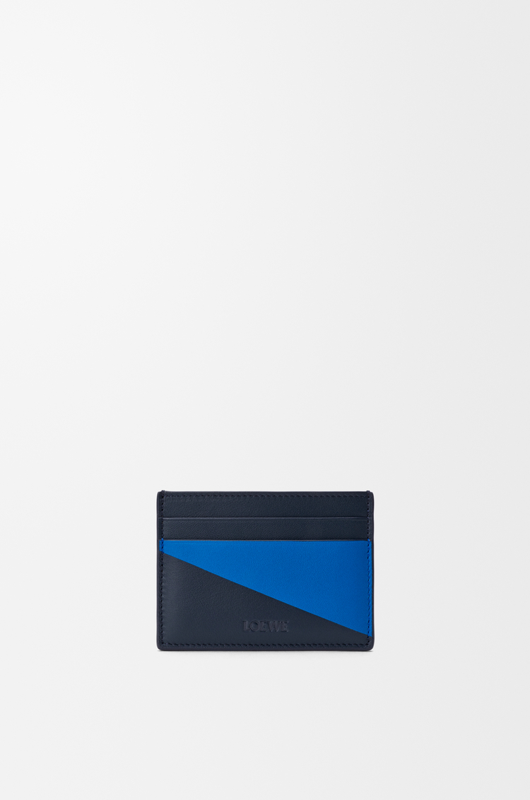 LOEWE フラッグ プレーン カードホルダー（クラシックカーフ） ディープネイビー/ロイヤルアズール