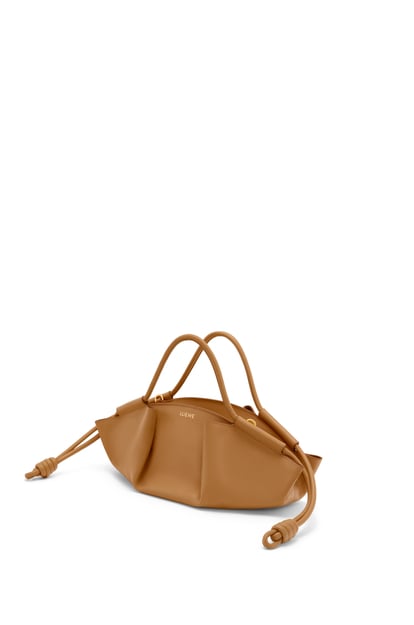 LOEWE Small Paseo bag in shiny nappa calfskin Oak plp_rd
