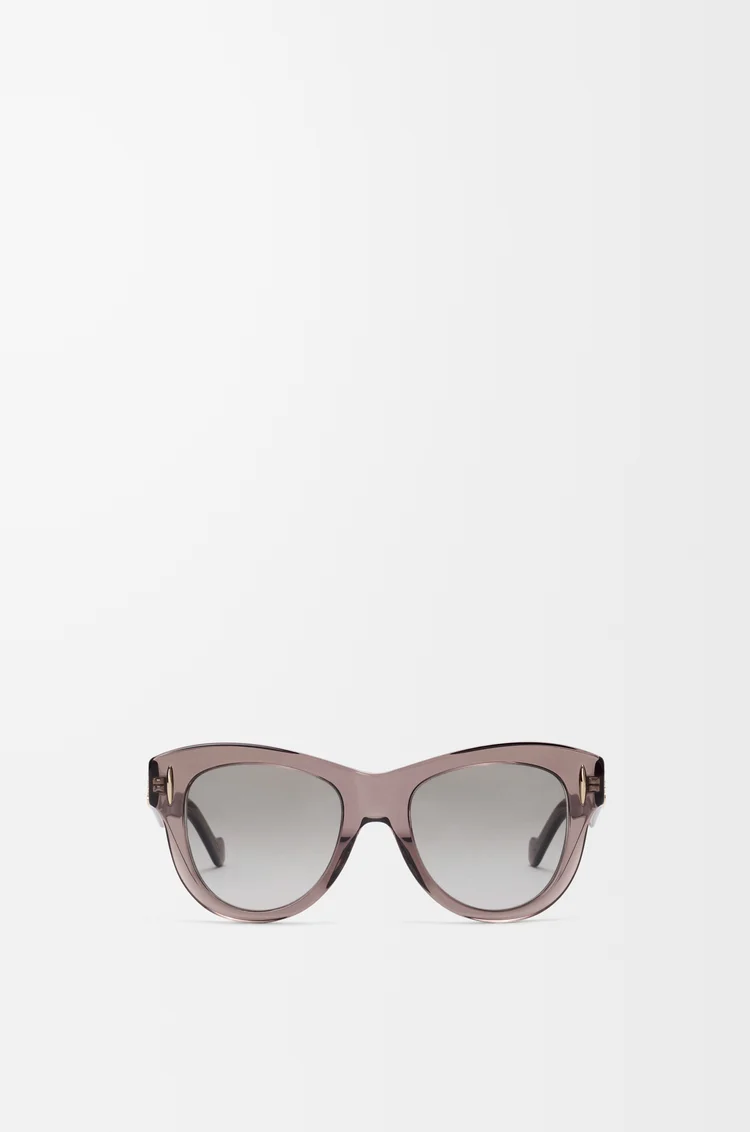 LOEWE Gafas de sol Vintage Screen Marrón Transparente