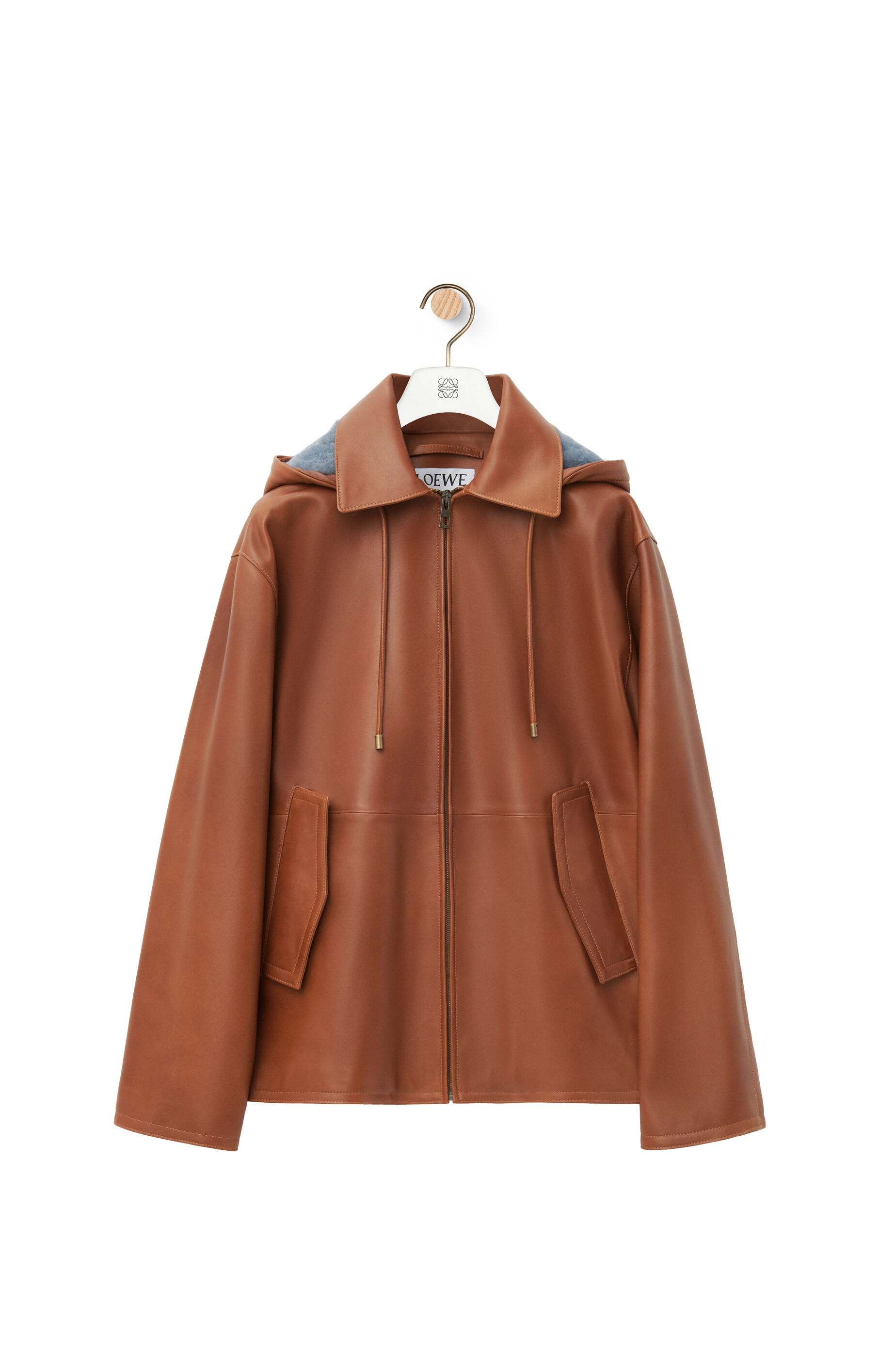 Loewe leather jacket mens store