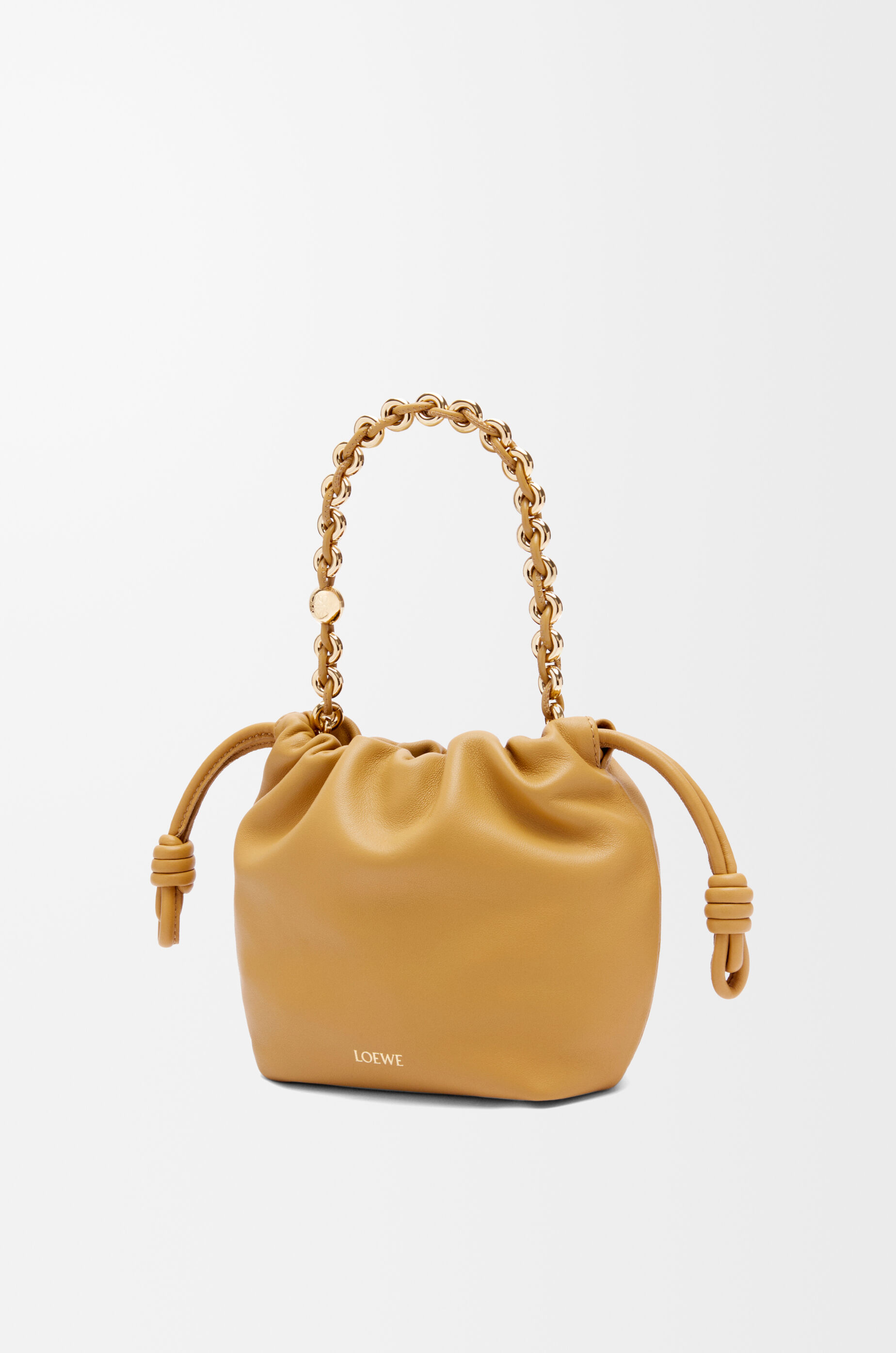 【ご予約品】 フラメンコパース ミニ（メローナパラム） ベージュ - LOEWE バッグ