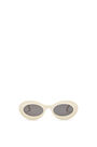 LOEWE Loop sunglasses in acetate Cream
