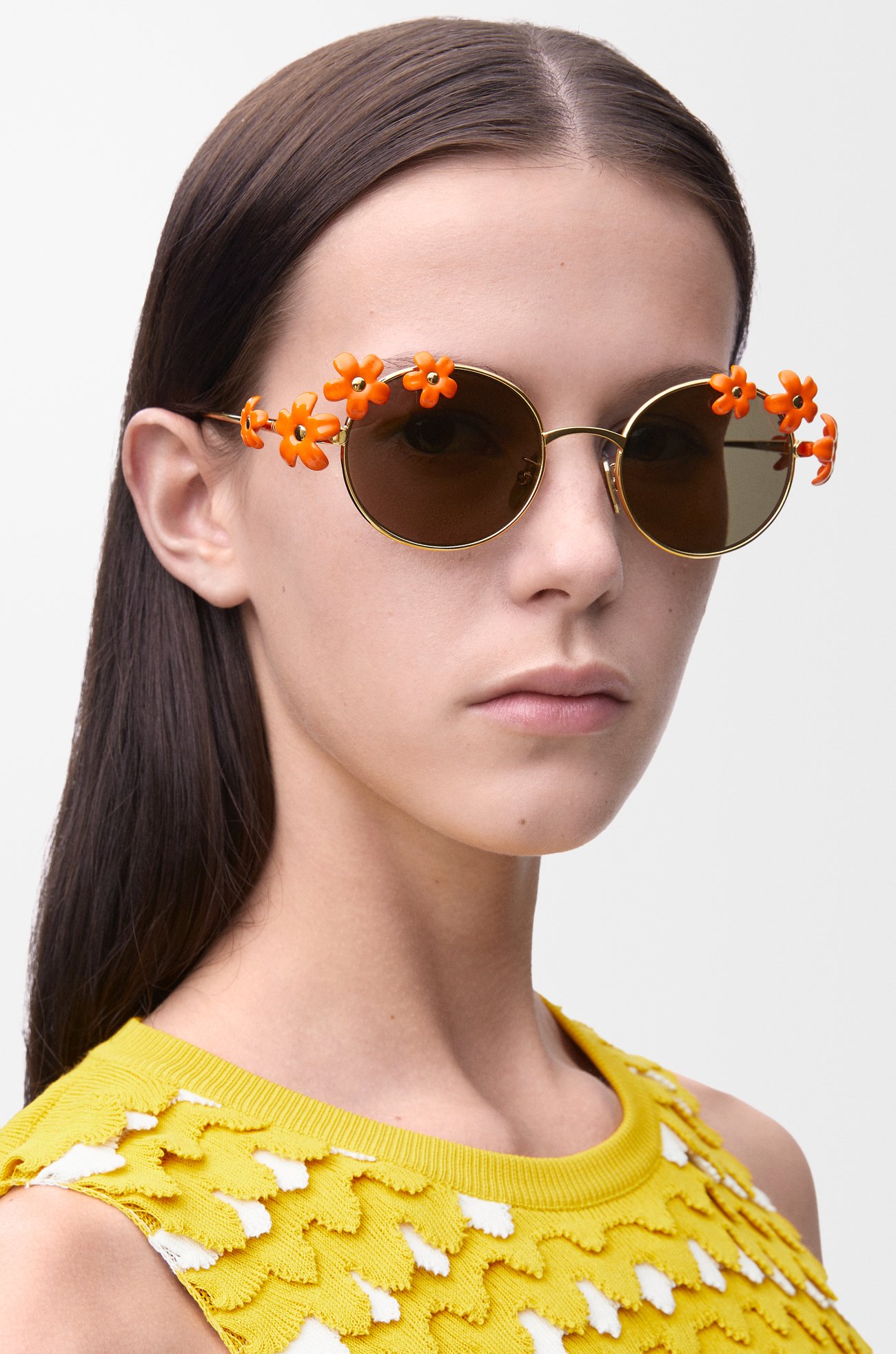 LOEWE デイジー フィールド サングラス オレンジ