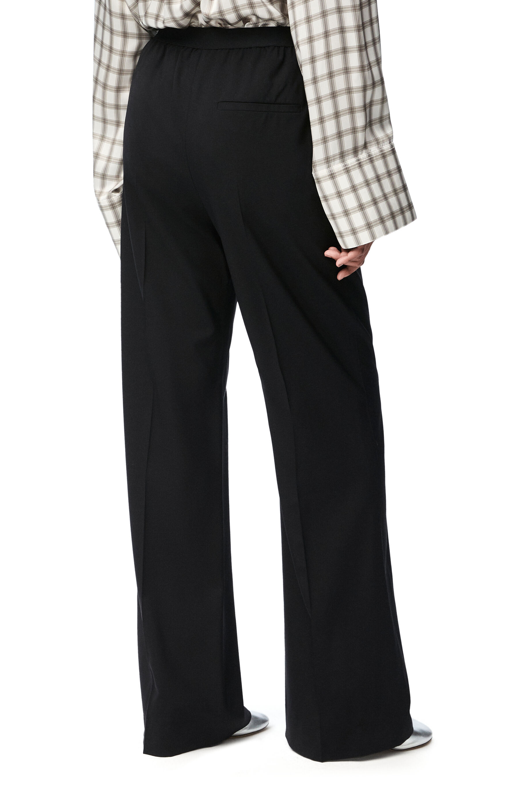 LOEWE ロエベ 24SS トラウザーズ (ウール) アウトレット】【ラスト1点】LOEWE ロエベ ウールパンツ/トラウザーズ