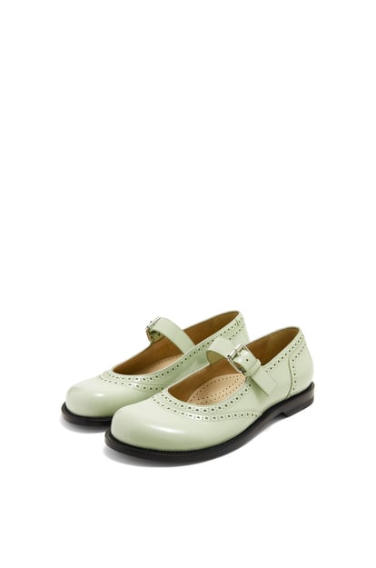 LOEWE Campo Mary Jane in calfskin Pistachio plp_rd