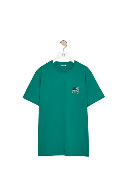 LOEWE Regular fit T-shirt in cotton Green