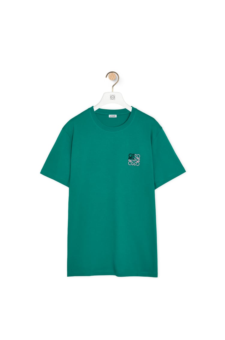 LOEWE Regular fit T-shirt in cotton 綠色
